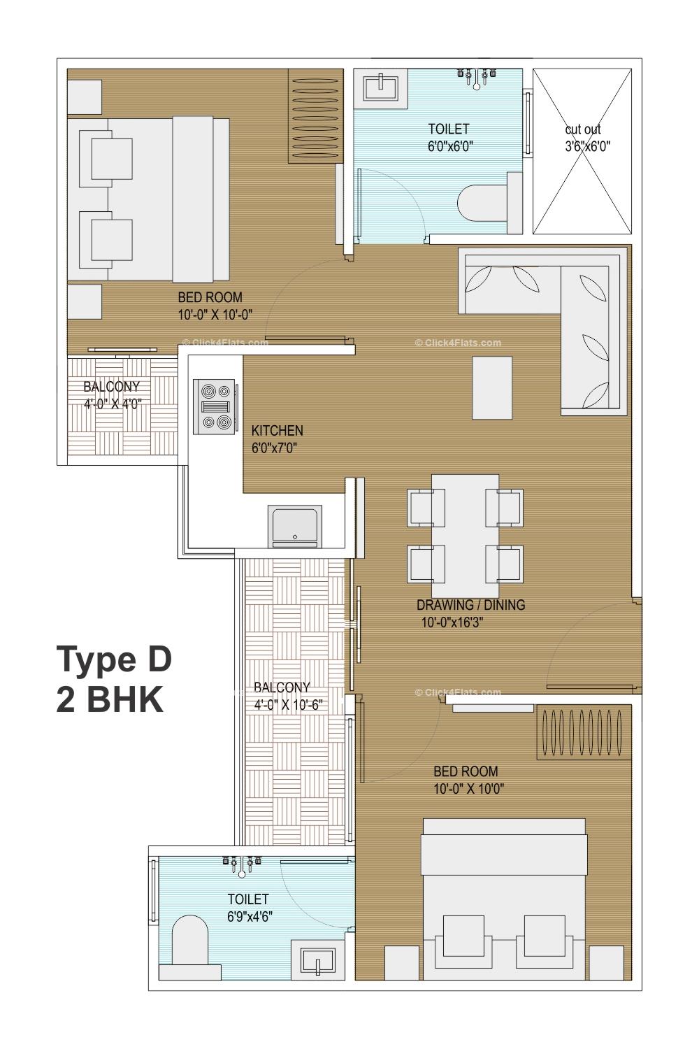 Gokul Vatika 2 BHK 